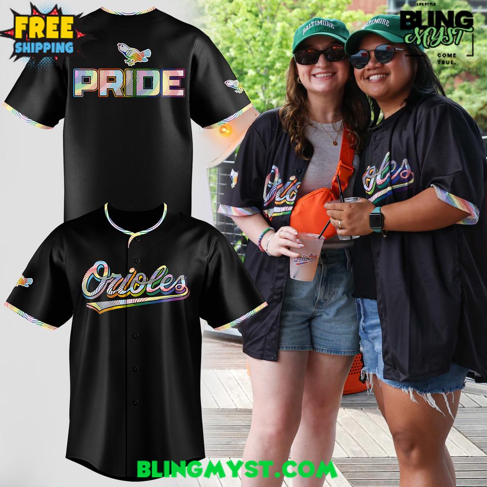Baltimore Orioles Pride Night 2026 Limited Edition Baseball Jersey