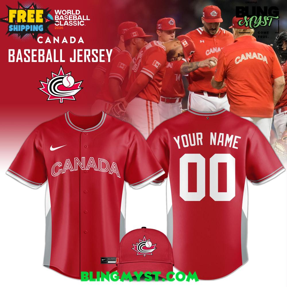 Canada National 2026 World Baseball Limited Edition Jersey