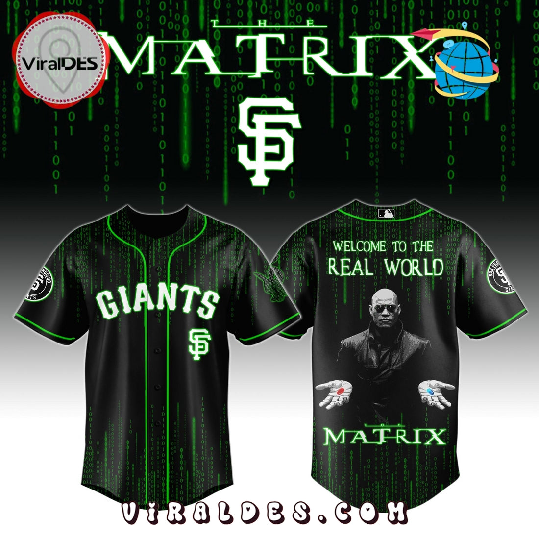 San Francisco Giants MLB The Matrix Baseball Jersey